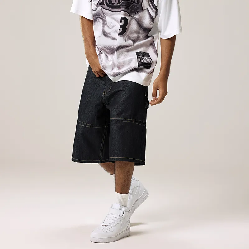 REMEDY Denim Shorts Unisex Blue-3