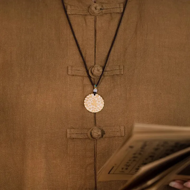 YUOFFICIAL S999 Fine Silver Necklaces Unisex-4