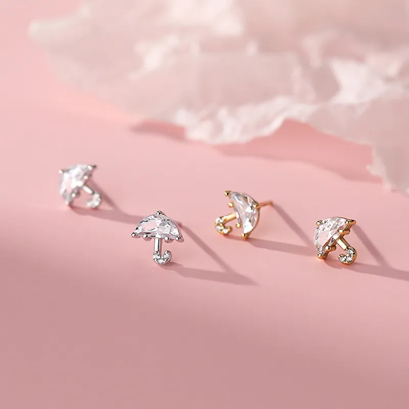 YUOFFICIAL S925 Silver Elegance Minimalist Style Fashion Everyday Individual Advanced Design Stud Earrings Women's-2