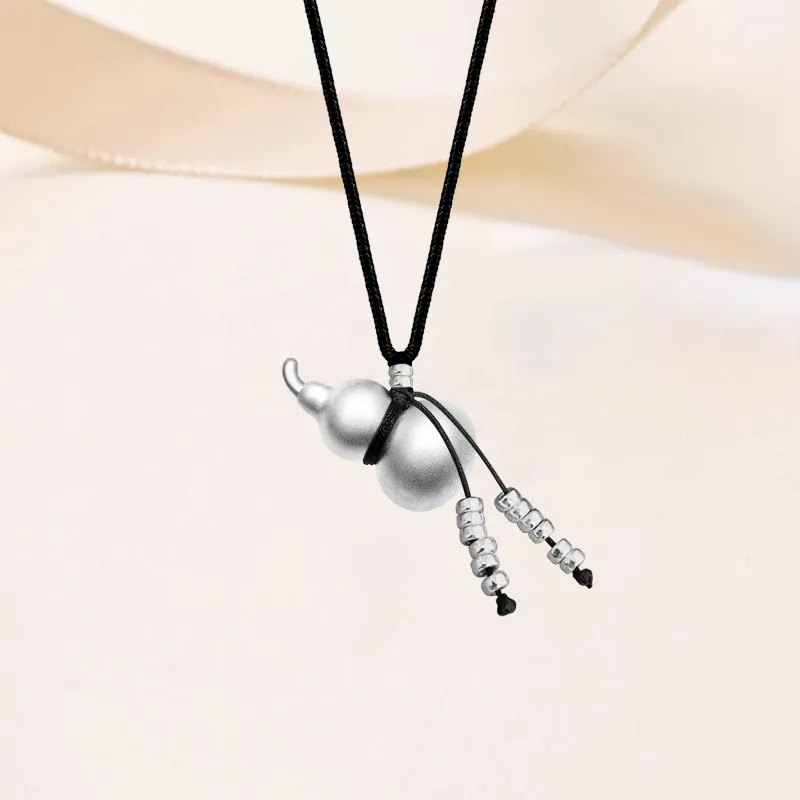 YUOFFICIAL S999 Fine Silver Sterling Silver Necklaces Unisex-1