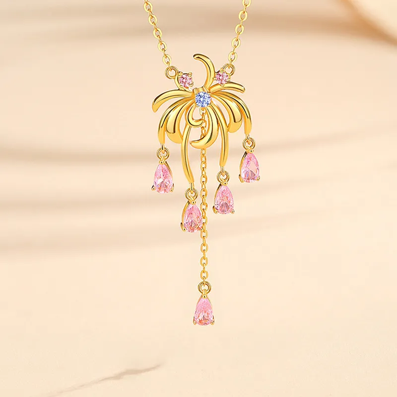 YUOFFICIAL 990 Silver Necklaces Women's-1