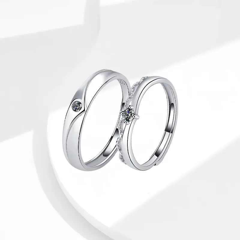YUOFFICIAL 925 Sterling Silver Rings Unisex-11