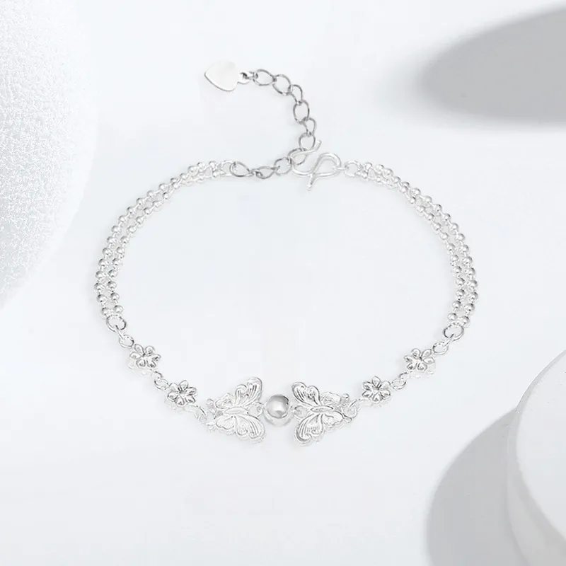 YUOFFICIAL 990 Silver Bracelets Unisex-1