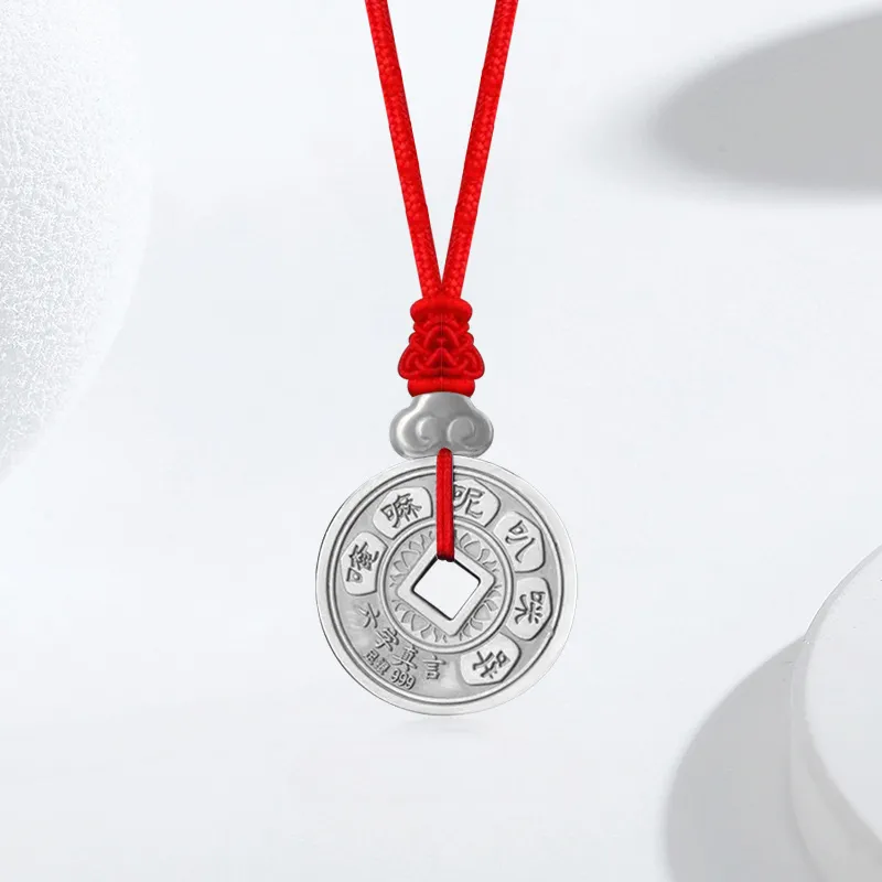 YUOFFICIAL S999 Fine Silver Necklaces Unisex-3