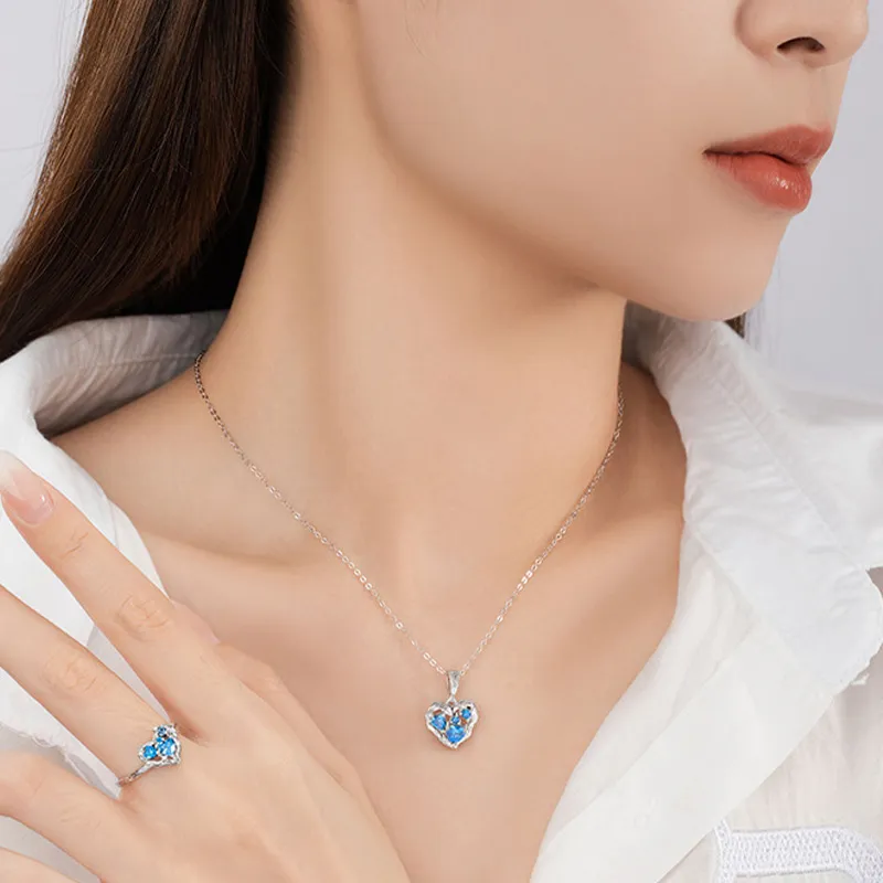 YUOFFICIAL S925 Silver Adjustable Elegance Minimalist Style Fashion Everyday Commute Advanced Feel Necklaces Women's-3
