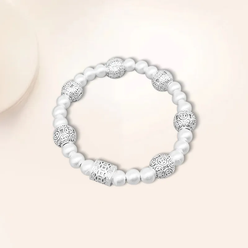YUOFFICIAL 999 Fine Silver Adjustable Elegance Minimalist Style Fashion Advanced Design Bracelets Unisex-3