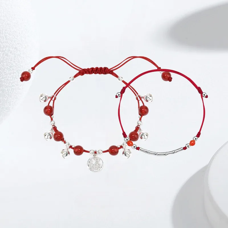 YUOFFICIAL Colored Glaze Bracelets Unisex-1