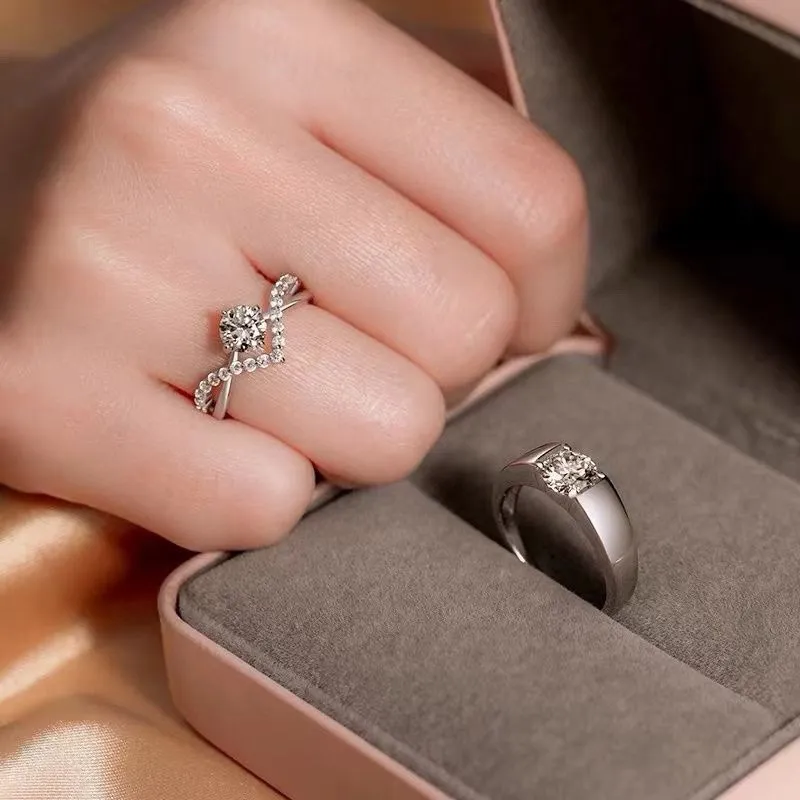 YUOFFICIAL S999 Fine Silver Rings Unisex-2