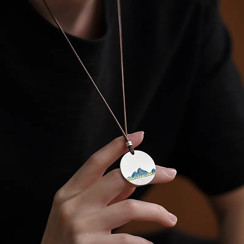 YUOFFICIAL S999 Fine Silver Pendants Unisex-1