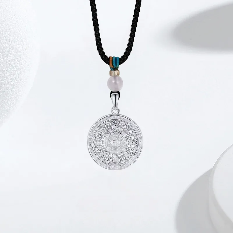 YUOFFICIAL 990 Silver Necklaces Unisex-4