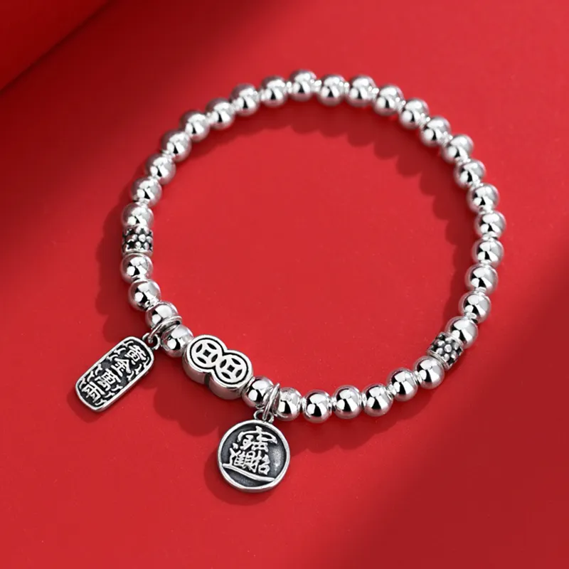 YUOFFICIAL S999 Fine Silver Bracelets Unisex-1