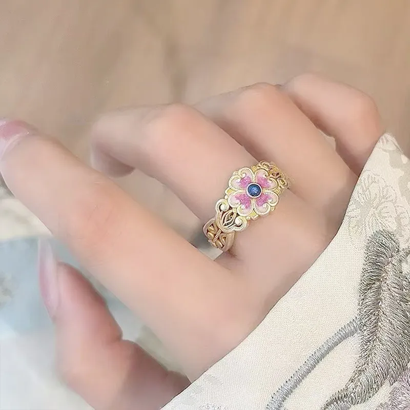 YUOFFICIAL 999 Fine Silver Rings Unisex-3