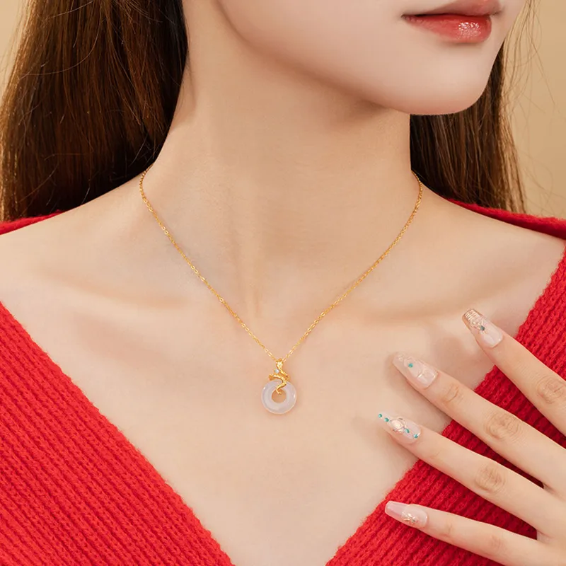 YUOFFICIAL S925 Silver Fashion Elegance Individual Versatile Elegance Luxe Minimalist Normcore Style Necklaces Women's-4