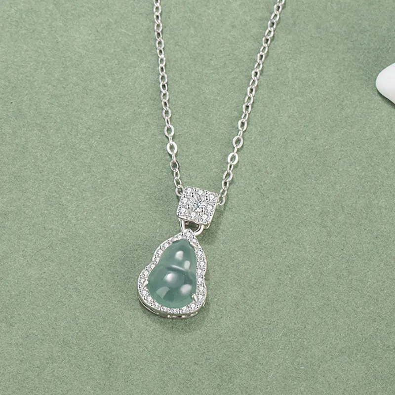YUOFFICIAL S925 Silver Adjustable Elegance Minimalist Style Fashion Versatile Individual Design Necklaces Women's-2