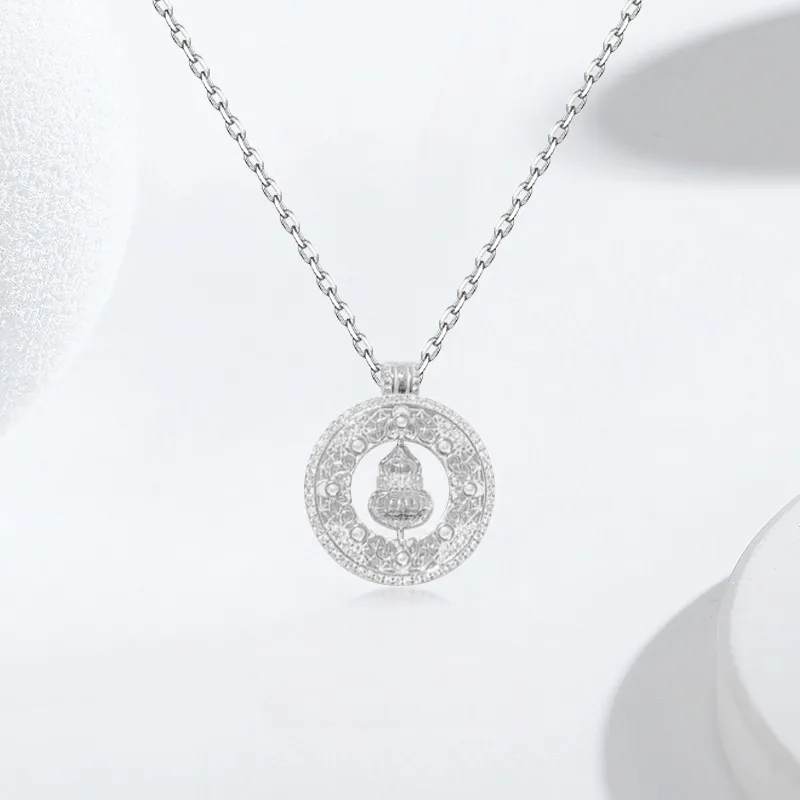 YUOFFICIAL 999 Fine Silver Necklaces Unisex-1