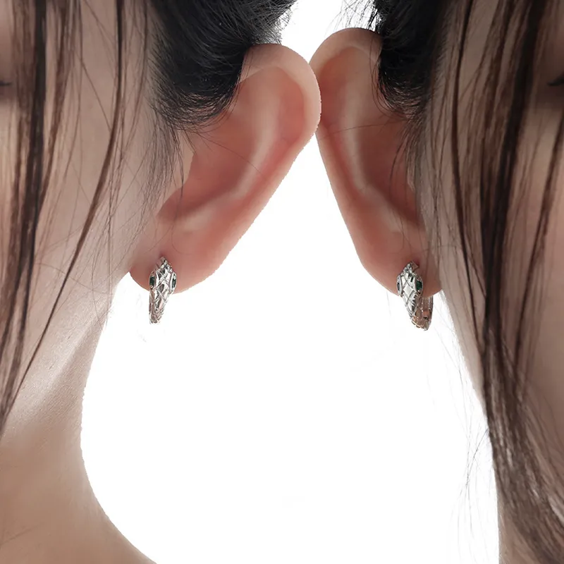 YUOFFICIAL 990 Fine Silver Earrings Women's-4