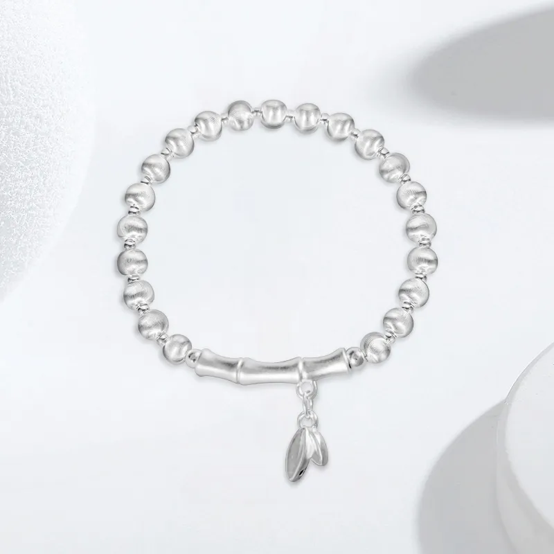 YUOFFICIAL S999 Fine Silver Elegance Minimalist Style Fashion Niche Versatile Advanced Sensory Bracelets Unisex-1