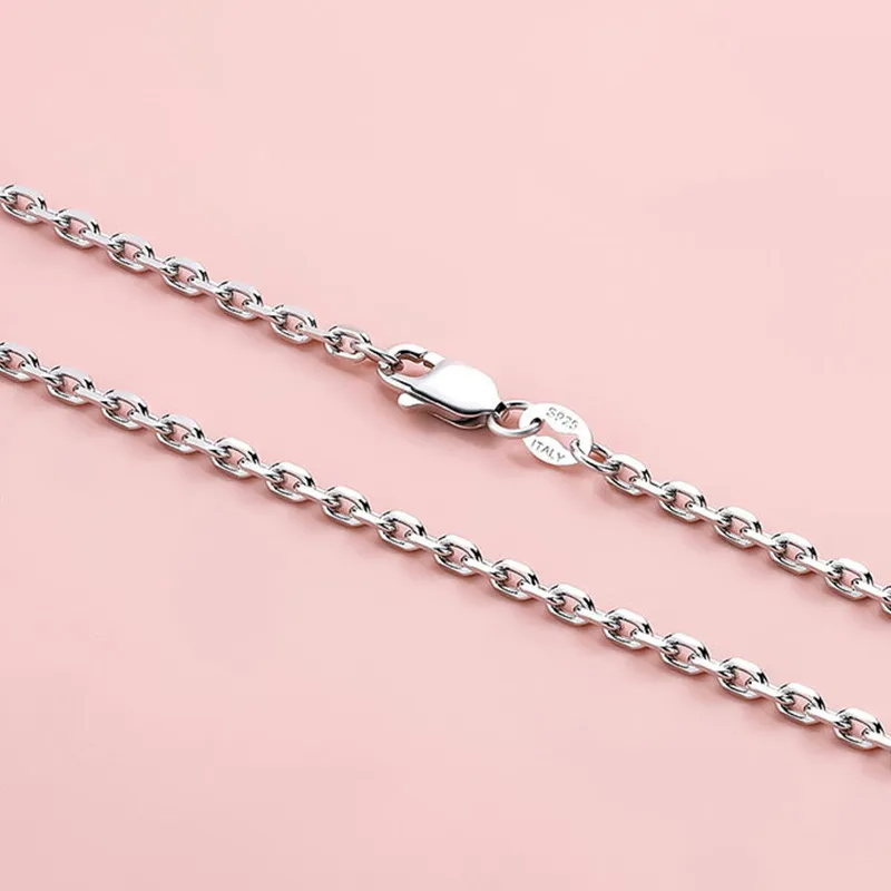 YUOFFICIAL S925 Silver Adjustable Casual Everyday Luxe Versatile Fashioning Style Advanced Feel Necklaces Unisex-4