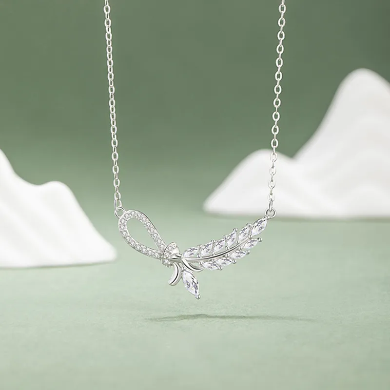 YUOFFICIAL S925 Silver Adjustable Elegance Minimalist Style Luxe Everyday Versatile Advanced Design Necklaces Women's-1