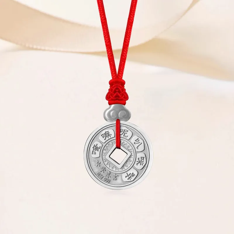 YUOFFICIAL S999 Fine Silver Necklaces Unisex-4