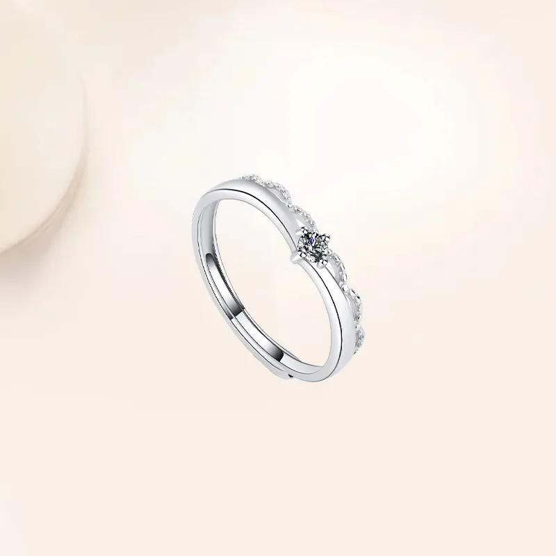 YUOFFICIAL 925 Sterling Silver Rings Unisex-4