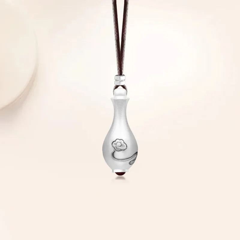 YUOFFICIAL 999 Fine Silver Necklaces Unisex-4