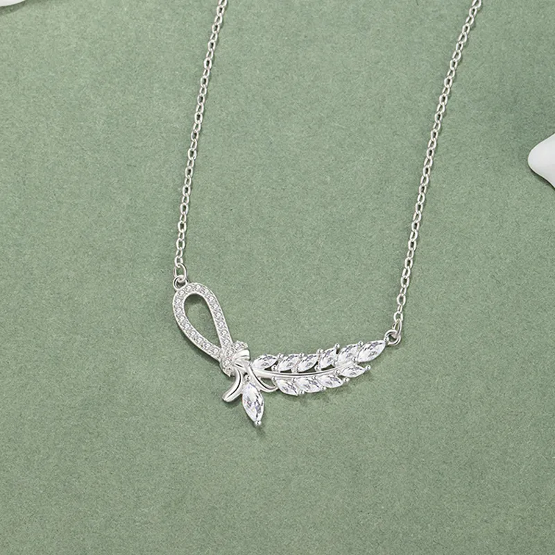 YUOFFICIAL S925 Silver Adjustable Elegance Minimalist Style Luxe Everyday Versatile Advanced Design Necklaces Women's-3