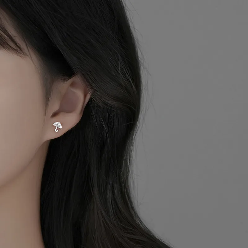 YUOFFICIAL S925 Silver Elegance Minimalist Style Fashion Everyday Individual Advanced Design Stud Earrings Women's-3