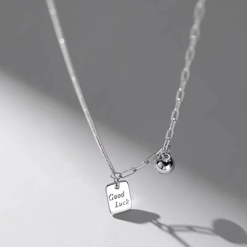 YUOFFICIAL S925 Silver Adjustable Elegance Minimalist Style Individual Everyday Versatile Luxe Design Necklaces Women's-1