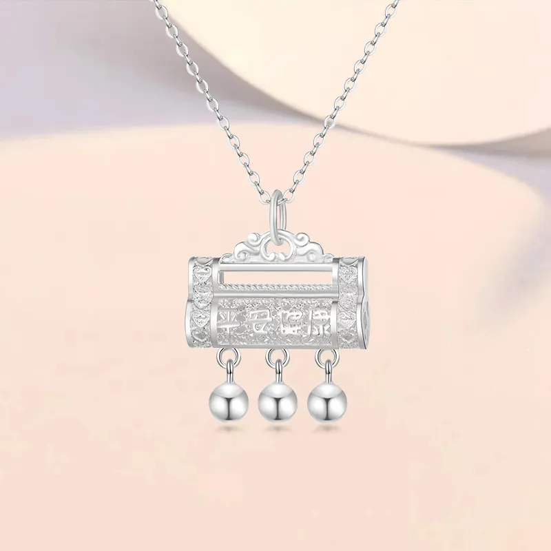 YUOFFICIAL S999 Fine Silver Necklaces Unisex-4