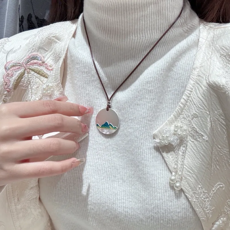 YUOFFICIAL S999 Fine Silver Pendants Unisex-2