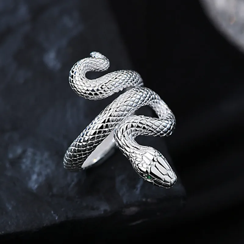 YUOFFICIAL S990 Silver Casual Trendy Individual Everyday Versatile Fashion I Advanced Touch Rings Unisex-3