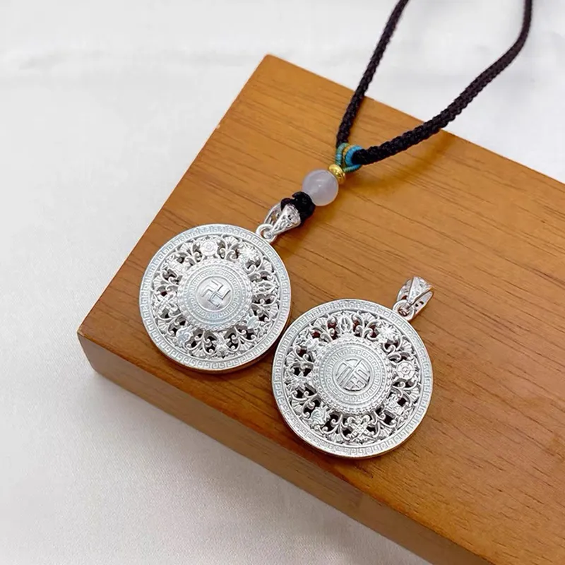 YUOFFICIAL 990 Silver Necklaces Unisex-2