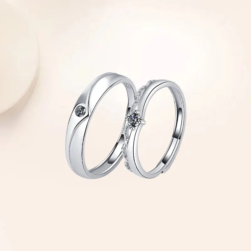 YUOFFICIAL 925 Sterling Silver Rings Unisex-9