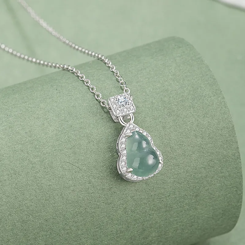 YUOFFICIAL S925 Silver Adjustable Elegance Minimalist Style Fashion Versatile Individual Design Necklaces Women's-3