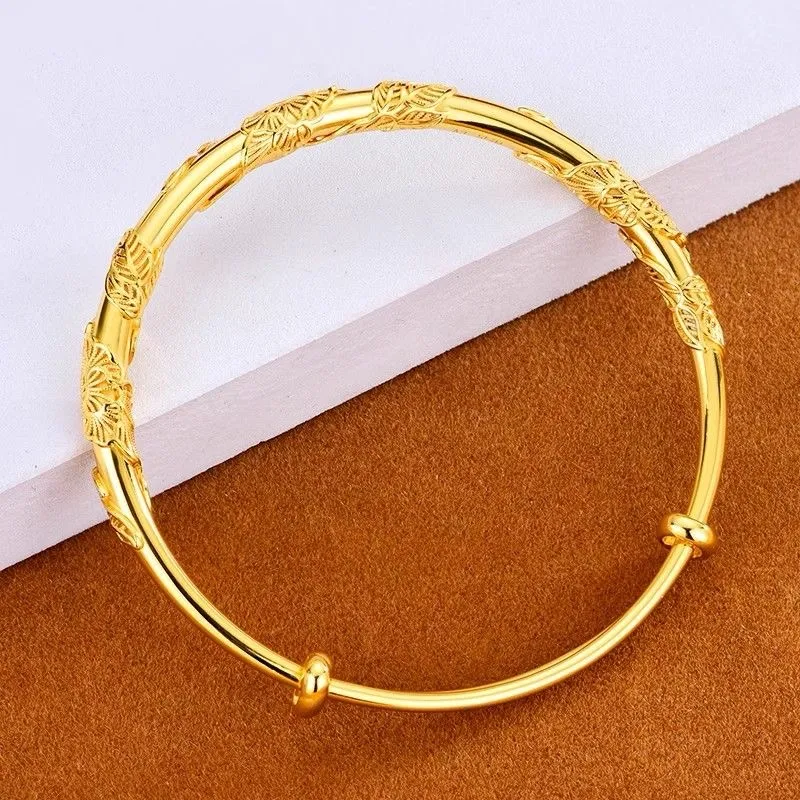YUOFFICIAL S999 Fine Silver Sterling Silver Bracelets Women's-5