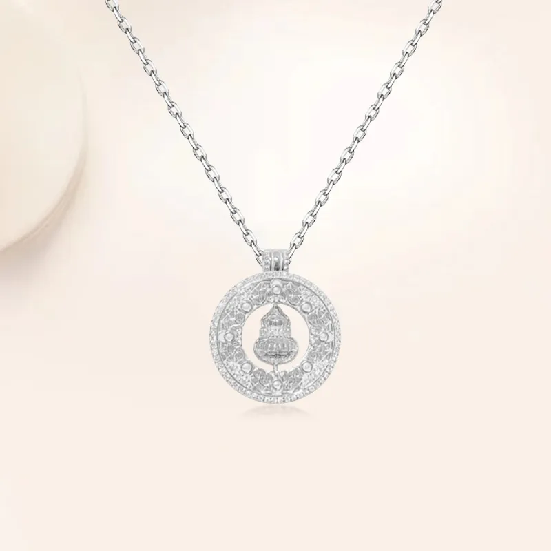 YUOFFICIAL 999 Fine Silver Necklaces Unisex-3