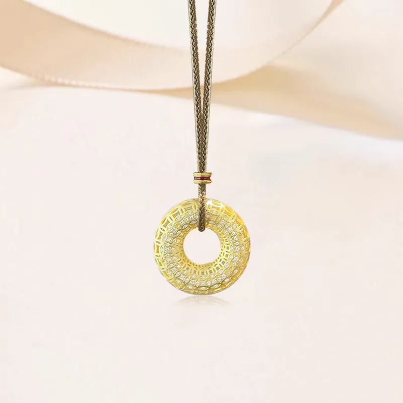YUOFFICIAL 999 Fine Silver Necklaces Unisex-3