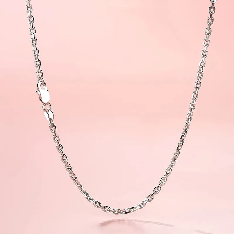 YUOFFICIAL S925 Silver Adjustable Casual Everyday Luxe Versatile Fashioning Style Advanced Feel Necklaces Unisex-2
