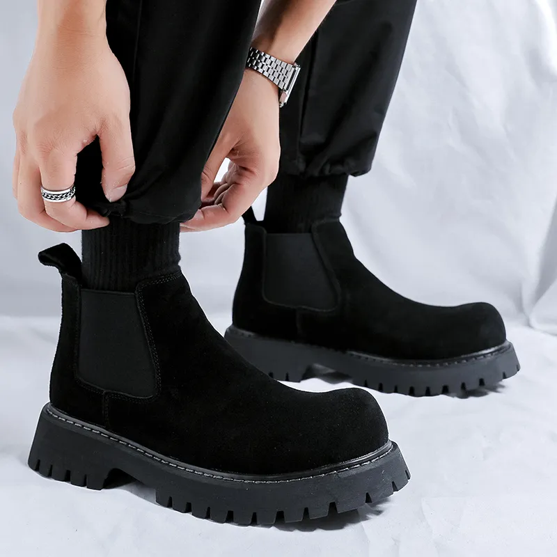 SHUPATE Short Chelsea Boots Men's-14
