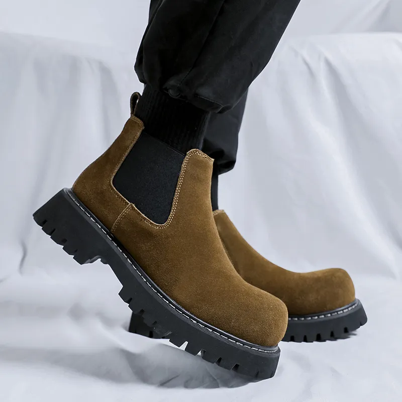 SHUPATE Short Chelsea Boots Men's-22