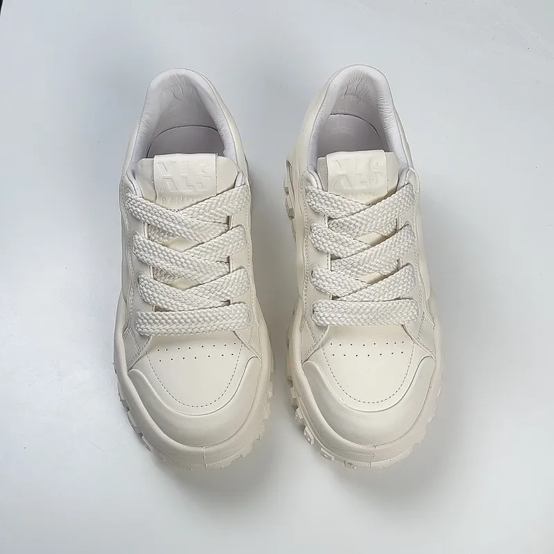 Abrasion Resistant Breathable Moisture Wicking Low Top Essential Casual Shoes For Life Men's Soft White Shades-2