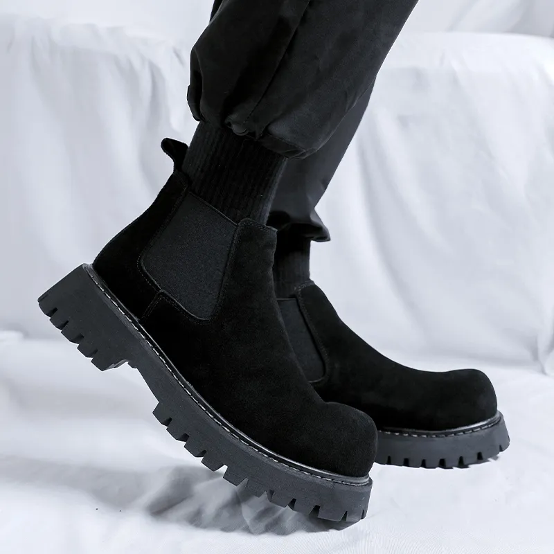 SHUPATE Short Chelsea Boots Men's-15