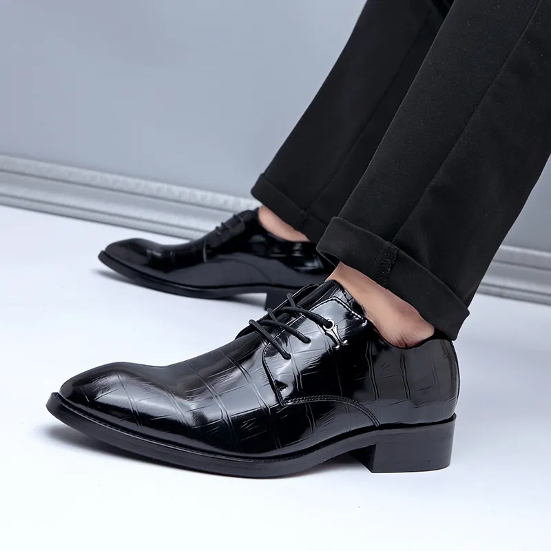 SHUPATE Dress Shoes Men's Black-3