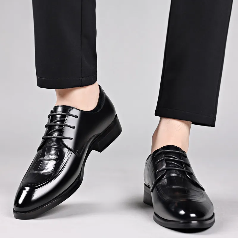 SHUPATE Dress Shoes Men's Black-7