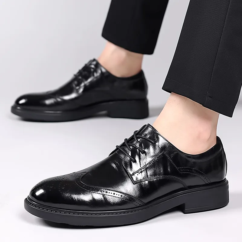 SHUPATE Dress Shoes Men's Black-1