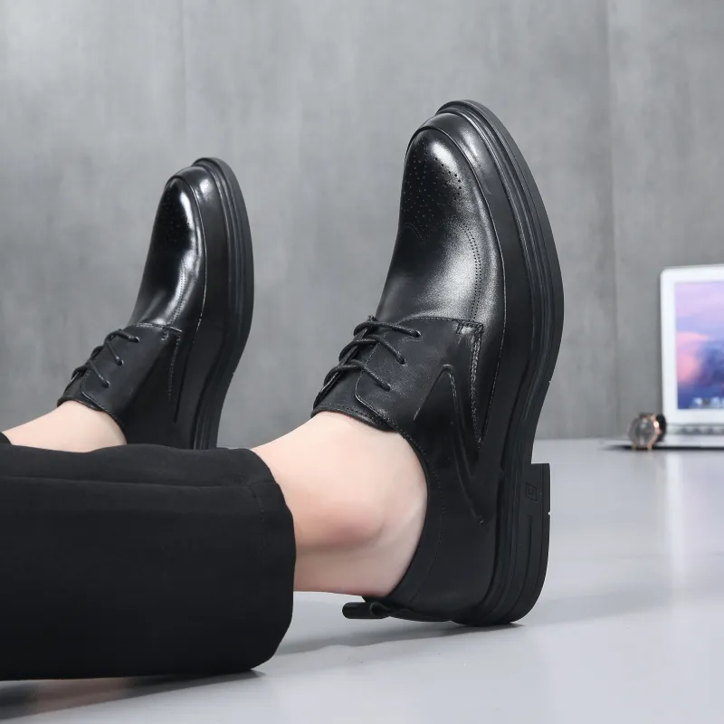SHUPATE Dress Shoes Men's Black-3