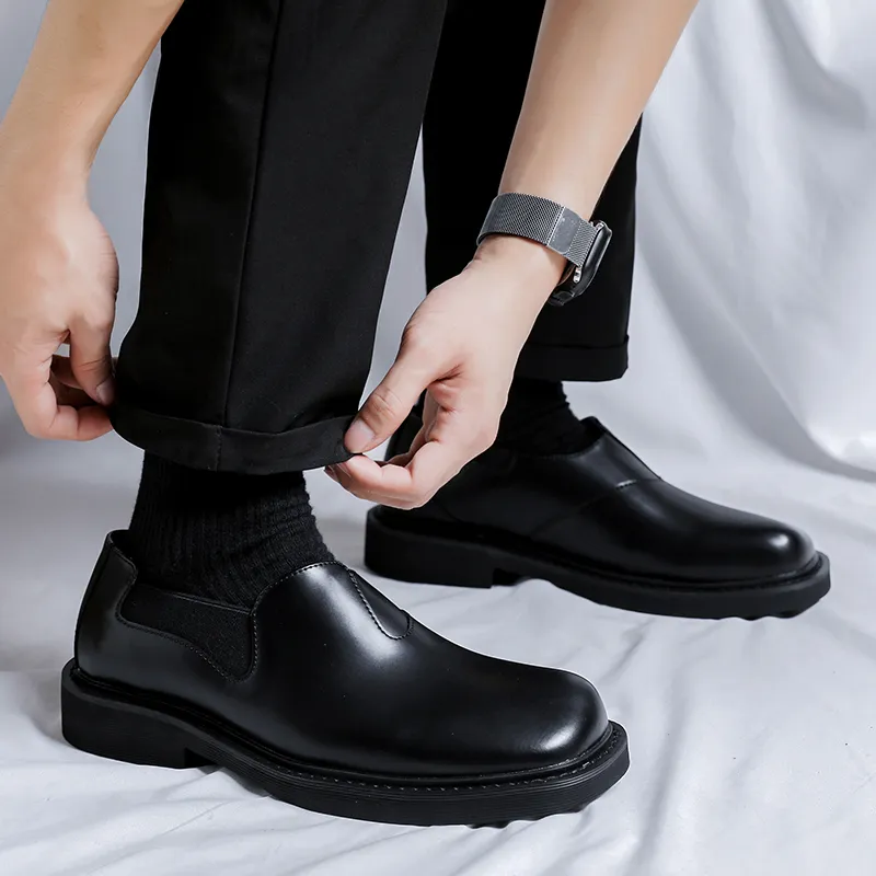 SHUPATE Dress Shoes Men's Black-4