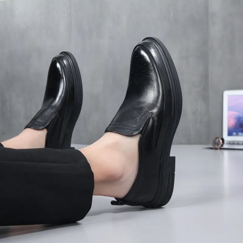 SHUPATE Dress Shoes Men's Black-8
