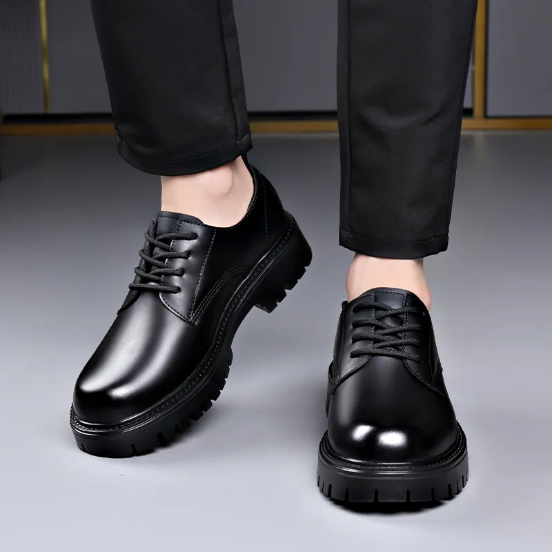 SHUPATE Dress Shoes Men's Black-8